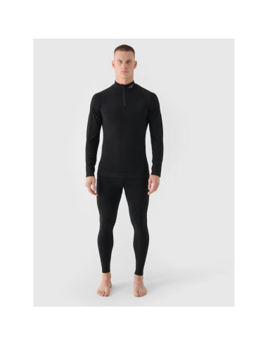 Bielizna termoaktywna bezszwowa z wełną merino (góra) męska 4f 4fwaw24useam197-20s