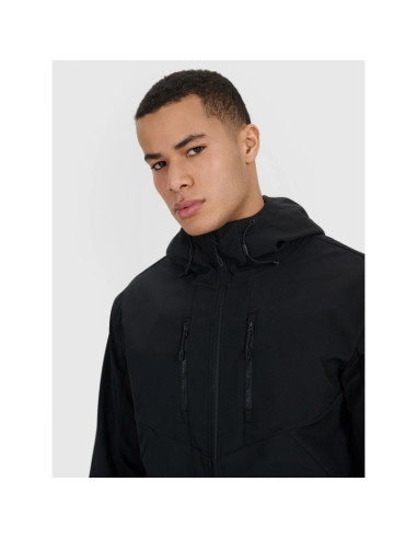 Kurtka softshell wiatroodporna membrana 8000 męska 4f 4fsss25tsofm426-20s