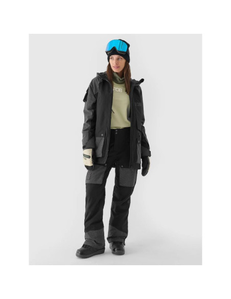 Spodnie snowboardowe membrana 10000 damskie 4f 4fwaw24tftrf701-20s