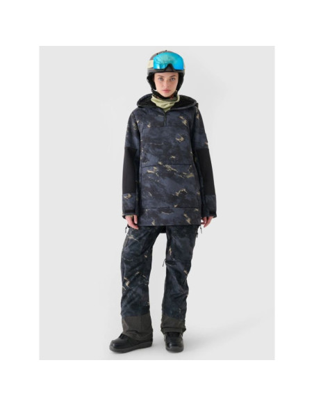 Kurtka snowboardowa membrana 8000 damska 4f 4fwaw24ttjaf585-90a