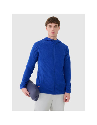 Kurtka puchowa trekkingowa z wypełnieniem primaloft silver męska 4f 4fwss25tdjam527-22s