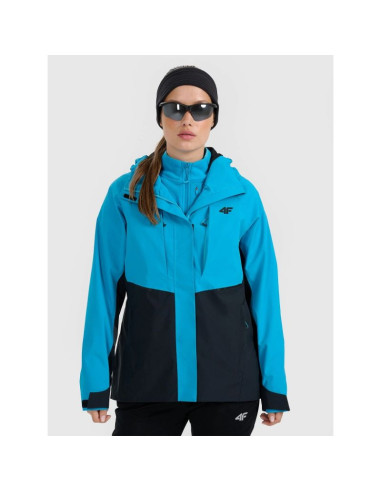 Kurtka trekkingowa membrana 10000 damska 4f 4fwaw25ttjaf1011-33s