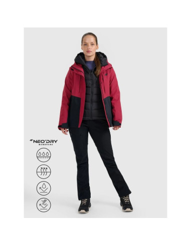 Kurtka trekkingowa membrana 10000 damska 4f 4fwaw25ttjaf1011-60s