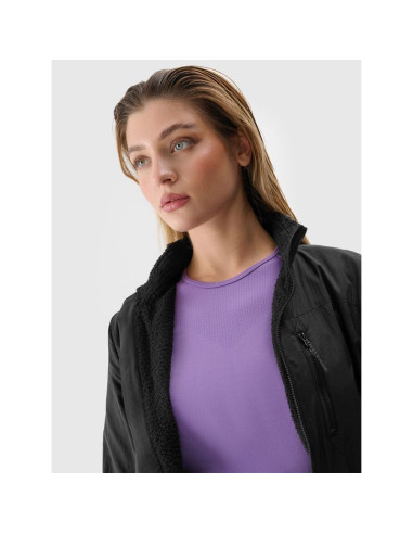 Kurtka trekkingowa z wypełnieniem z recyklingu primaloft active damska 4f 4fwss24tdjaf382-21s