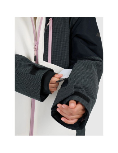 Kurtka snowboardowa membrana 10000 dziewczęca 4f 4fjraw25ttjaf1060-11s