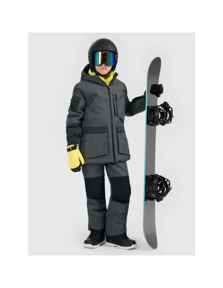 Kurtka snowboardowa membrana 10000 dziecięca 4f 4fjraw25ttjau1039-20s