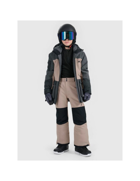 Kurtka snowboardowa membrana 10000 dziecięca 4f 4fjraw25ttjau1039-82s