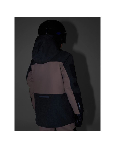 Kurtka snowboardowa membrana 10000 dziecięca 4f 4fjraw25ttjau1039-82s