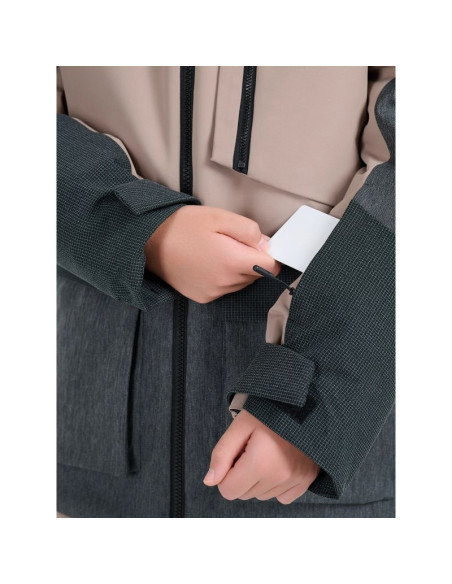 Kurtka snowboardowa membrana 10000 dziecięca 4f 4fjraw25ttjau1039-82s