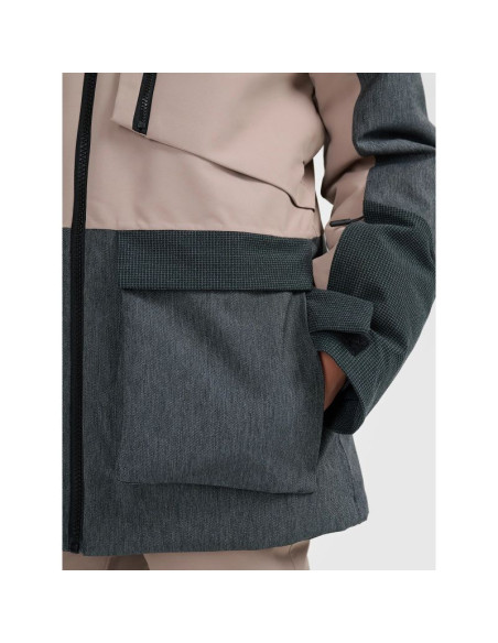 Kurtka snowboardowa membrana 10000 dziecięca 4f 4fjraw25ttjau1039-82s