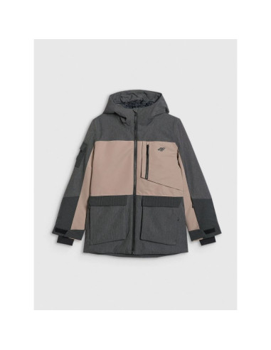 Kurtka snowboardowa membrana 10000 dziecięca 4f 4fjraw25ttjau1039-82s