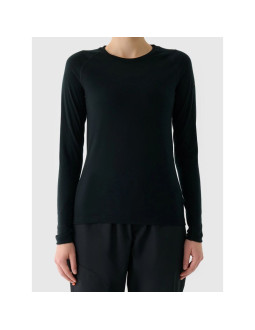 Longsleeve trekkingowy szybkoschnący z wełną merino damski 4f 4fwaw25tflof433-20s