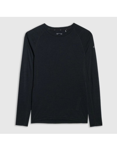 Longsleeve trekkingowy szybkoschnący z wełną merino damski 4f 4fwaw25tflof433-20s