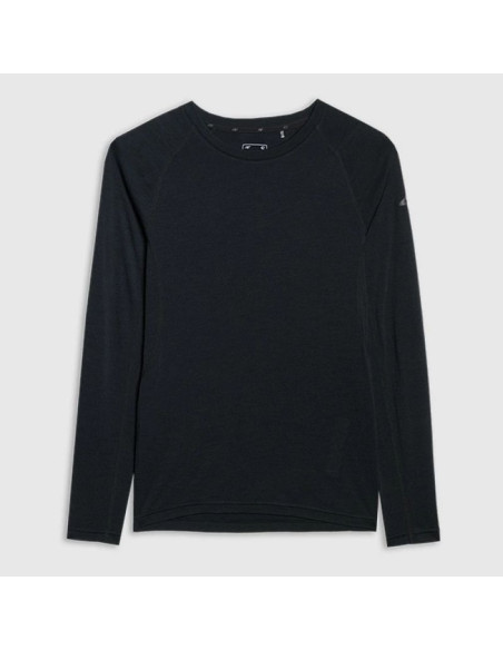 Longsleeve trekkingowy szybkoschnący z wełną merino damski 4f 4fwaw25tflof433-20s