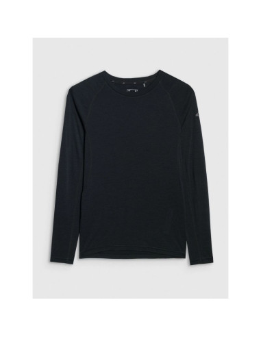 Longsleeve trekkingowy szybkoschnący z wełną merino damski 4f 4fwaw25tflof433-20s