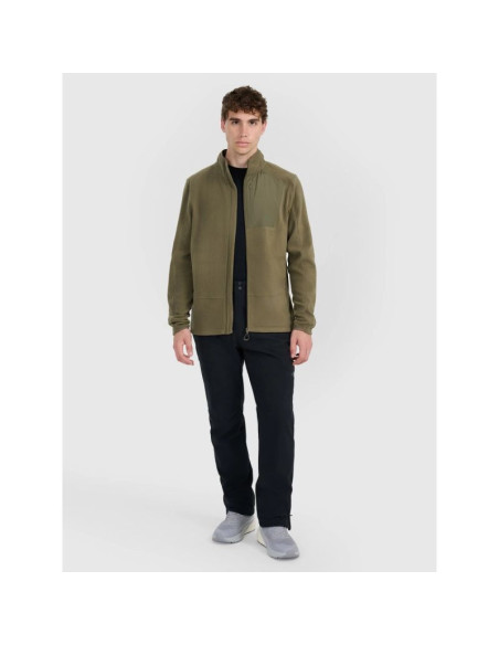 Polar ze stójką polartec regular męski 4f 4fwaw25tflem333-43s