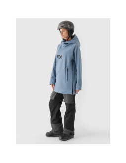Bluza snowboardowa z softshellu membrana 5000 damska 4f 4fwaw24tsoff289-32s 2
