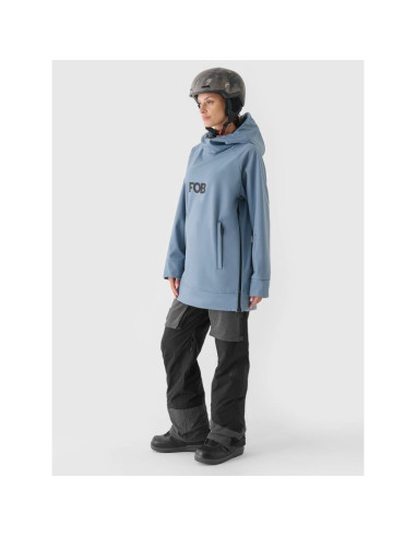 Bluza snowboardowa z softshellu membrana 5000 damska 4f 4fwaw24tsoff289-32s