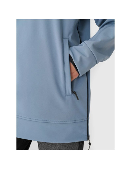 Bluza snowboardowa z softshellu membrana 5000 damska 4f 4fwaw24tsoff289-32s