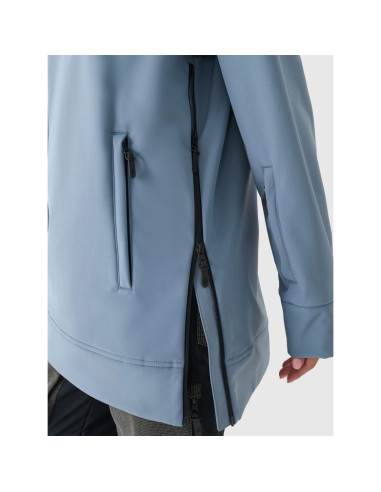 Bluza snowboardowa z softshellu membrana 5000 damska 4f 4fwaw24tsoff289-32s