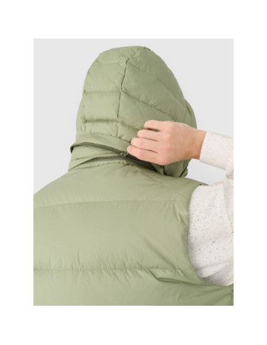 Bezrękawnik puchowy z naturalnym wypełnieniem męski 4f 4fwaw24tvjam148-43s