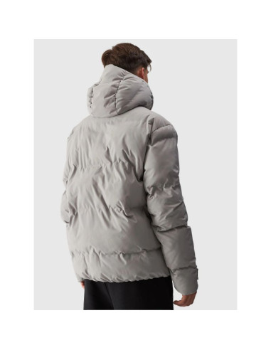 Kurtka puchowa z syntetycznym wypełnieniem męska 4f 4fwaw24tdjam479-25s