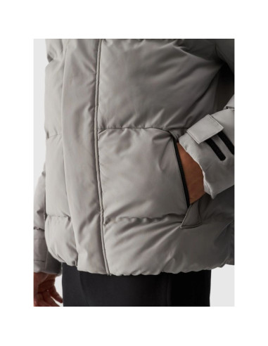 Kurtka puchowa z syntetycznym wypełnieniem męska 4f 4fwaw24tdjam479-25s