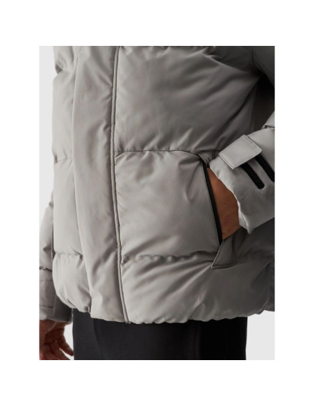 Kurtka puchowa z syntetycznym wypełnieniem męska 4f 4fwaw24tdjam479-25s