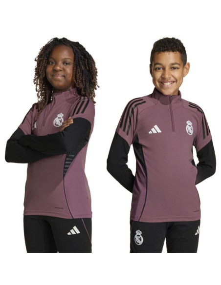 Bluza adidas real madryt training top junior ka1688