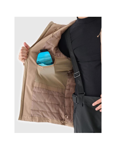 Kurtka narciarska membrana 5000 męska 4f 4fwaw24ttjam579-82s