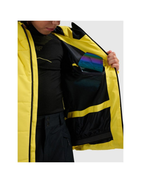 Kurtka narciarska membrana 5000 chłopięca 4f 4fjraw25ttjam1064-71s