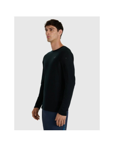 Longsleeve trekkingowy szybkoschnący z wełną merino męski 4f 4fwaw25tflom430-20s