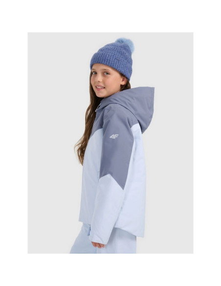 Kurtka narciarska membrana 5000 dziewczęca 4f 4fjraw25ttjaf1034-52s