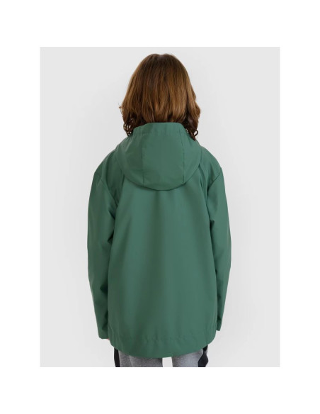 Kurtka przejściowa przeciwdeszczowa z gumową powłoką dziecięca 4f 4fjwss25tjacu213-41s