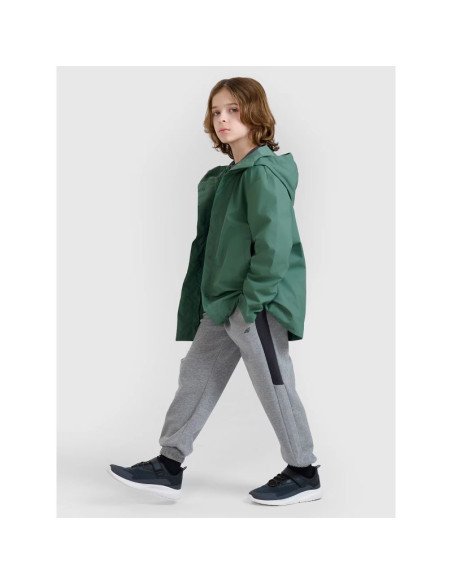 Kurtka przejściowa przeciwdeszczowa z gumową powłoką dziecięca 4f 4fjwss25tjacu213-41s
