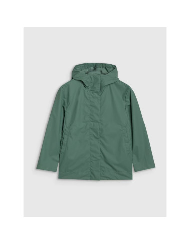 Kurtka przejściowa przeciwdeszczowa z gumową powłoką dziecięca 4f 4fjwss25tjacu213-41s