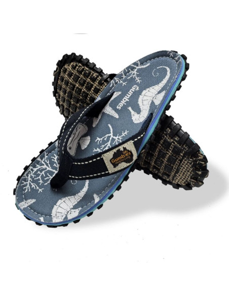 Japonki gumbies islander flip-flops unisex seahorse