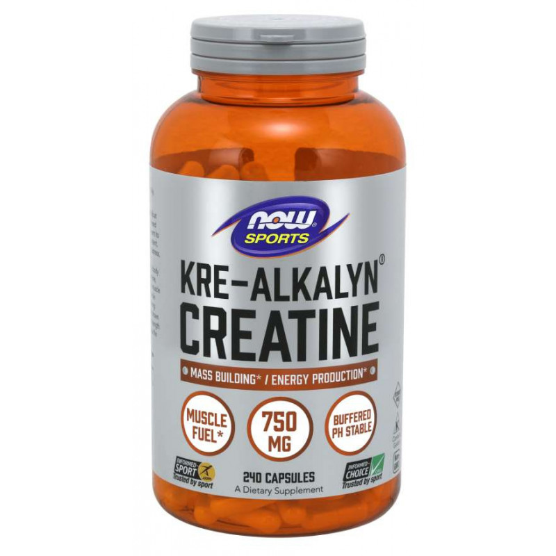 Kre-Alkalyn® Creatine - Buforowany Monohydrat Kreatyny 750 mg (240 kaps.)