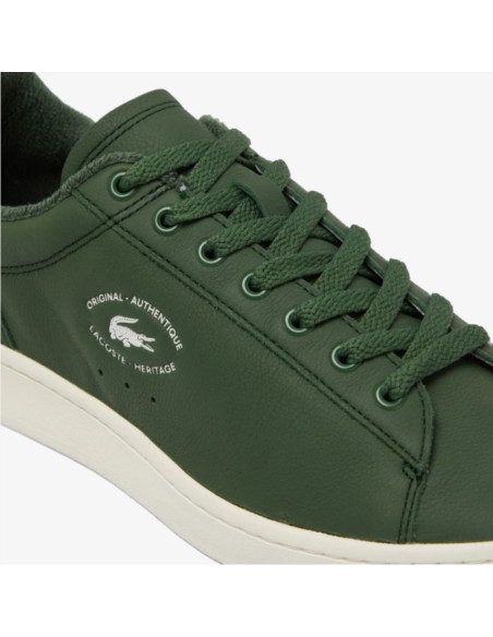 Tenisówki męskie lacoste carnaby set buty sportowe sneakersy trampki zielone (748sma00121x3)