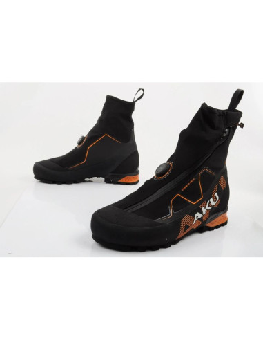 Aku buty męskie sportowe trekkingowe croda boa gtx wytrzymałe czarne pomarańczowe