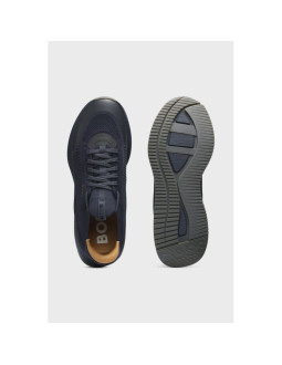 Buty męskie boss sneaker ttnm evo_slon_knrsd open blue (50523113-475) 2