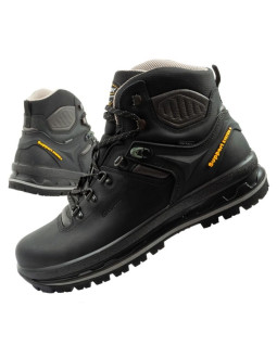 Grisport nero buty męskie trekkingowe skóra wodoodporne za kostkę