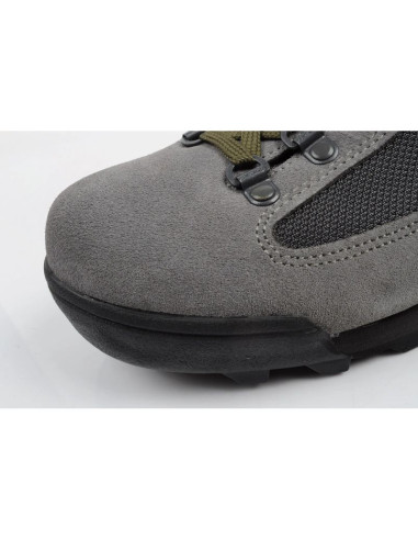 Aku buty sportowe trekkingowe męskie slope gtx skórzane za kostkę szare żołte