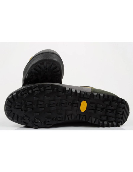 Aku buty sportowe trekkingowe męskie slope gtx skórzane za kostkę szare żołte