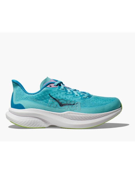 Buty do biegania damskie hoka mach 6 cloudless/waterpark (1147810-cssw)