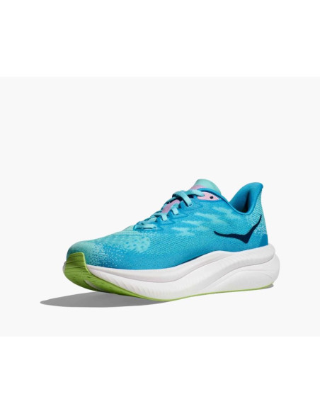 Buty do biegania damskie hoka mach 6 cloudless/waterpark (1147810-cssw)