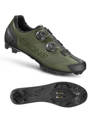 Crono buty mtb cx-2-22 zielone 45 kompozyt