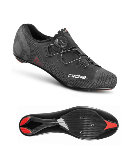 Crono buty szosowe ck-3-22 czarne 45 kompozyt