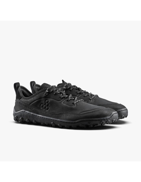 Buty męskie vivobarefoot tracker leather at low ii mens obsidian (309623-02)