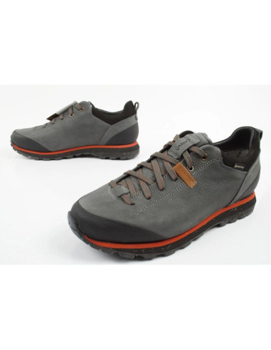 Aku bellamont gore-tex buty trekkingowe męskie wytrzymałe turystyczne szare